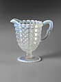 Creamer, Richards and Hartley Flint Glass Co. American, Pressed colorless and opalescent glass, American