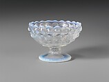 Footed Dish, Richards and Hartley Flint Glass Co.  American, Pressed colorless and opalescent glass, American