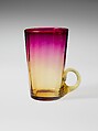 Punch Glass, New England Glass Company American, Blown glass, American