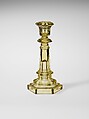 Candlestick, Boston & Sandwich Glass Company  American, Pressed yellow glass, American