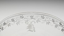Sauce Dish, Boston & Sandwich Glass Company (American, 1825–1888, Sandwich, Massachusetts), Blown glass, American