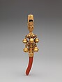 Rattle, Whistle, and Bells, Nicholas Roosevelt (1715–1769), Gold, coral, American