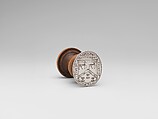 Seal, Jacob Boelen (ca. 1657–1729), Silver, wood, American