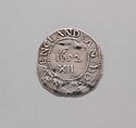 Shilling, John Hull (1624–1683), Silver, American