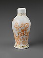 Vase, Painted opaque glass, American