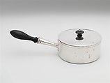 Saucepan, Marked by I. N., Silver, American
