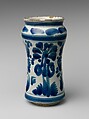 Apothecary Jar, Tin-glazed earthenware, Mexican