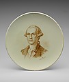 George Washington, Emile Dupont-Zipcy (1822–1885), Faience, French