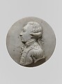 Medallion of the Marquis de Lafayette, Porcelain, French