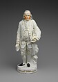 Figure of Benjamin Franklin, Earthenware, transfer-printed, British (American market)