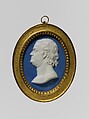 Medallion of Benjamin Franklin, Wedgwood and Bentley  British, Earthenware, British