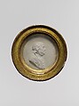 Medallion of Benjamin Franklin, Jean Martin Renaud  French, Plaster