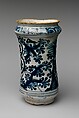 Apothecary Jar, Tin-glazed earthenware, Mexican