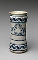 Apothecary Jar, Tin-glazed earthenware, Mexican