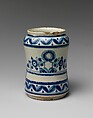 Apothecary Jar, Tin-glazed earthenware, Mexican