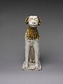 Candlestick, Tin-glazed earthenware, Mexican