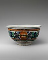 Bowl, Tin-glazed earthenware, Mexican