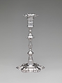 Candlestick, Myer Myers (1723–1795), Silver, American