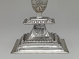 Snuffer Stand, Cornelius Kierstede (1674–ca. 1757), Silver, American