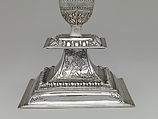 Snuffer Stand, Cornelius Kierstede (1674–ca. 1757), Silver, American