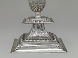 Snuffer Stand, Cornelius Kierstede (1674–ca. 1757), Silver, American