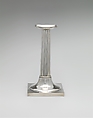 Candlestick, Isaac Hutton (American, New York 1766–1855 Albany, New York), Silver, American