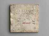 Tile, J. and J. G. Low Art Tile Works (American, Chelsea, Massachusetts, 1877–1903), Earthenware, American