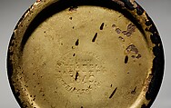 Covered Tobacco Jar, Lyman, Fenton &amp; Co. (1849–52), Mottled brown earthenware, American