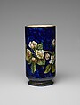 Vase, John Bennett (1840–1907), White earthenware, American