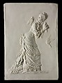 Plaque, Ott and Brewer (American, Trenton, New Jersey, 1871–1893), Parian porcelain, American