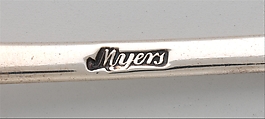 Tea Spoon, Myer Myers (1723–1795), Silver, American