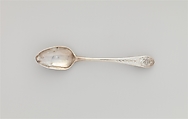 Tea Spoon, Daniel Van Voorhis (1751–1824), Silver, American