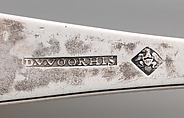 Table Spoon, Daniel Van Voorhis (1751–1824), Silver, American