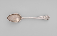Table Spoon, Daniel Van Voorhis (1751–1824), Silver, American