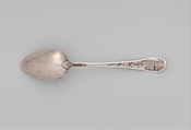 Table Spoon, Daniel Van Voorhis (1751–1824), Silver, American