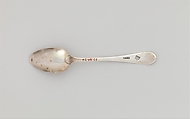 Tea Spoon, Daniel Van Voorhis (1751–1824), Silver, American