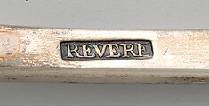 Table Spoon, Paul Revere Jr. (American, Boston, Massachusetts 1734–1818 Boston, Massachusetts), Silver, American