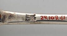 Table Spoon, Jonathon Reed (active ca. 1730–42), Silver, American