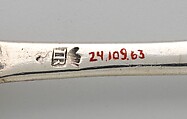 Table Spoon, Jonathon Reed (active ca. 1730–42), Silver, American