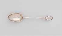 Table Spoon, Stephen Emery (1749–1801), Silver, American