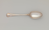 Spoon, Myer Myers (1723–1795), Silver, American