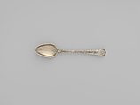 Tea Spoon, Joseph Edwards Jr. (1737–1783), Silver, American