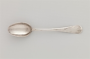 Spoon, Probably Benjamin Brenton (1710–1766), Silver, American