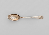 Spoon, Marked by B. T., Silver, American