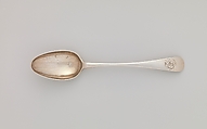 Spoon, Joseph Moulton (1724–1795), Silver, American