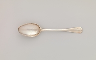 Spoon, N. Barlett (active ca. 1760), Silver, American