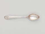 Tea Spoon, Christian Wiltberger (American, Philadelphia, Pennsylvania 1766–1851 Philadelphia, Pennsylvania), Silver, American