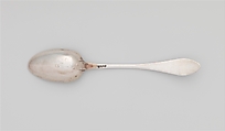 Table Spoon, Stephen Emery (1749–1801), Silver, American