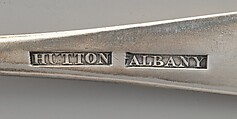 Table Spoon, Isaac Hutton (American, New York 1766–1855 Albany, New York), Silver, American