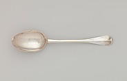 Spoon, John Tanner (1713–1785), Silver, American